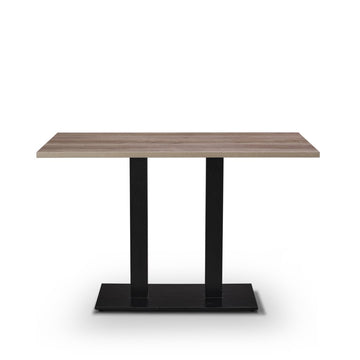 Forza Rectangular Cafe Bistro Table - 1200 x 700mm